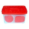 Lexi Home 54-Piece Nested Plastic Container Set with Storage Container - 3 of 4
