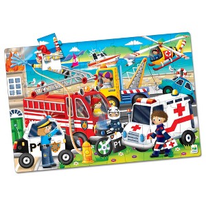 The Learning Journey Jumbo Floor Puzzles Emergency Rescue (50 pieces) - 1 of 4