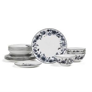 Stone Lain 16pc Esme Porcelain Dinnerware Set - 1 of 4