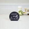 VIP Wood 6 in. Black Always Be Kind Sign - 3 of 4