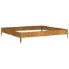 VidaXL Garden Raised Bed 39.4 in.x39.4 in.x7.3 in. Corten Steel - 2 of 4