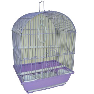 YML A1304PUR Round Top Style Small Parakeet Cage 11 x 9 x 16 - 1 of 1