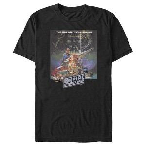 Men's Star Wars: A New Hope The Saga Continues Classic Artwork T-Shirt - 1 of 4