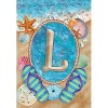 Briarwood Lane Summer Garden Flag 18x12.5 For Outdoor Summer Monogram Letter L Garden Flag Flag For Summer Garden Flag Flags For Outside - 3 of 4