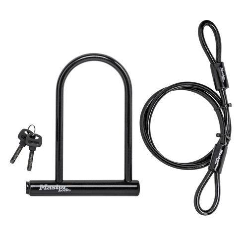 Bike lock best sale and key