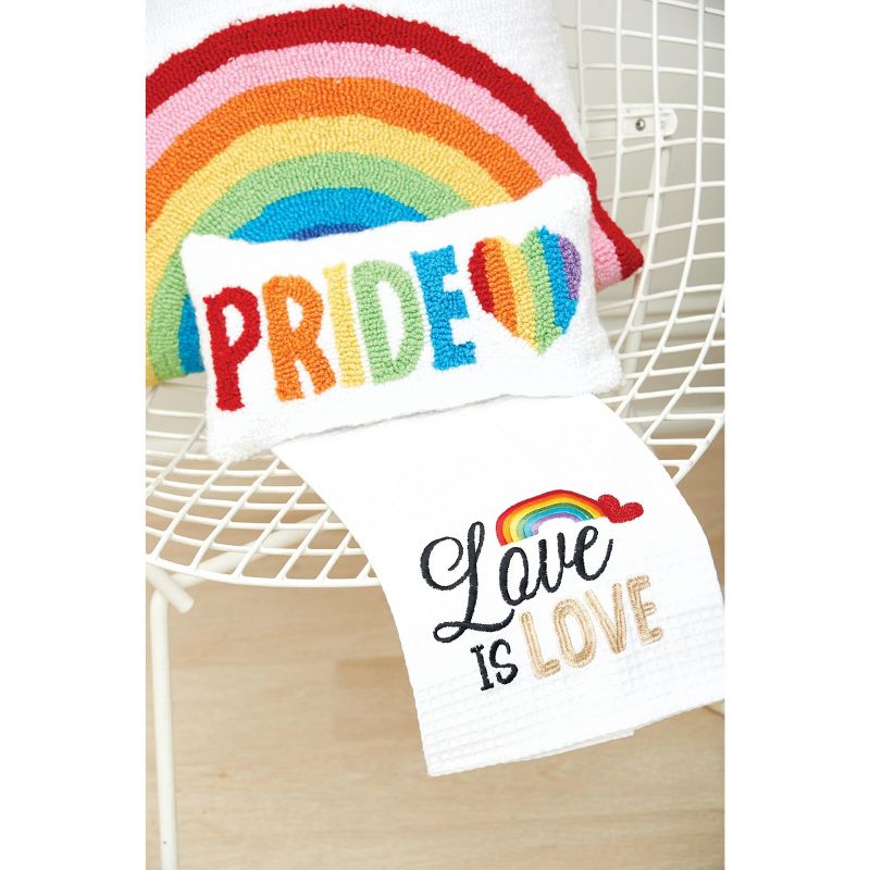 C&F Home 14" x 18" Rainbow Pride Hooked Pillow - Pride, 2 of 5