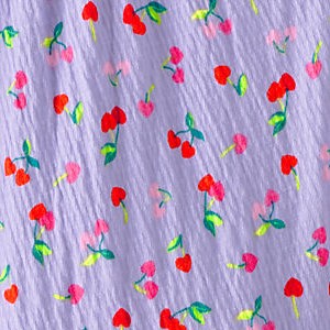 lavender cherry hearts