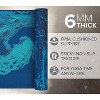 Extra Thick 6mm Yoga Mat, Reversible Non-Slip Print Exercise Mat for All Yoga Types, Pilate - 3 of 4