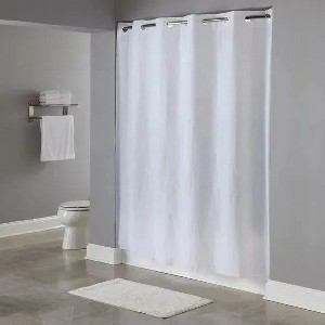 GOSC Collection Hookless and Weighted Shower Curtains By Rifz Textiles - 1 of 4