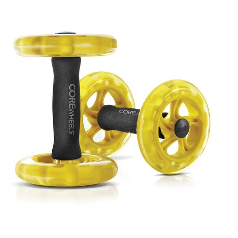 Dageraad Excentriek Geometrie Sklz Core Strength Wheels 2pk -yellow : Target