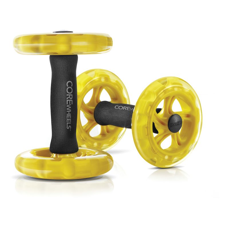 SKLZ Core Strength Wheels 2pk -Yellow, 1 of 8