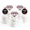 Big Dot of Happiness Flannel Fling Before the Ring - Dessert Cupcake Toppers - Buffalo Plaid Bachelorette Party Clear Treat Picks - Set of 24 - 2 of 4