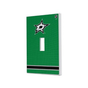 NHL Western Conference Teams Stripe Hidden-Screw Light Switch Plate for Single Toggle - 1 of 4