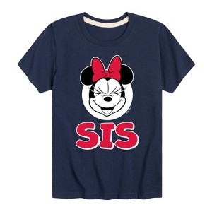 Girls' - Disney - Sibling Tee Short Sleeve Graphic T-Shirt - 1 of 4