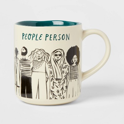 16oz Stoneware People Person Mug - Opalhouse™