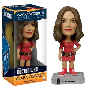 Funko Doctor Who Wacky Wobbler Bobble Head Clara Oswald - 1 of 2