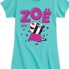 Girls' - Peppa Pig - Zoe Sheep Fitted Short Sleeve Graphic T-Shirt - 2 of 4