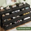 Wide 6/7/9-Drawer Dresser for Bedroom, Large Modern Wooden Chest of Drawers, Wood Storage Organizer for Living Room or Hallway - 4 of 4