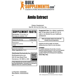 BulkSupplements Amla Extract Powder - 1 of 4