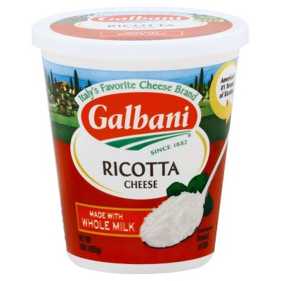Galbani Whole Milk Ricotta Cheese - 15oz
