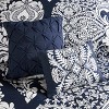 Gulches 7 Piece Cotton Printed Comforter Set Indigo King - 3 of 4