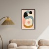 Art Remedy Either Six or S Contemporary Shapes Abstract Wall Art Framed - 2 of 4