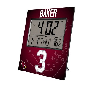 NFL Arizona Cardinals Players Game Tactic Wall Clock - 1 of 3