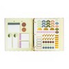 Best Year Ever 1" 3 Ring Binder Tan/Purple Stripes - 3 of 4