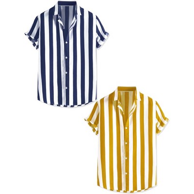 navy blue/yellow
