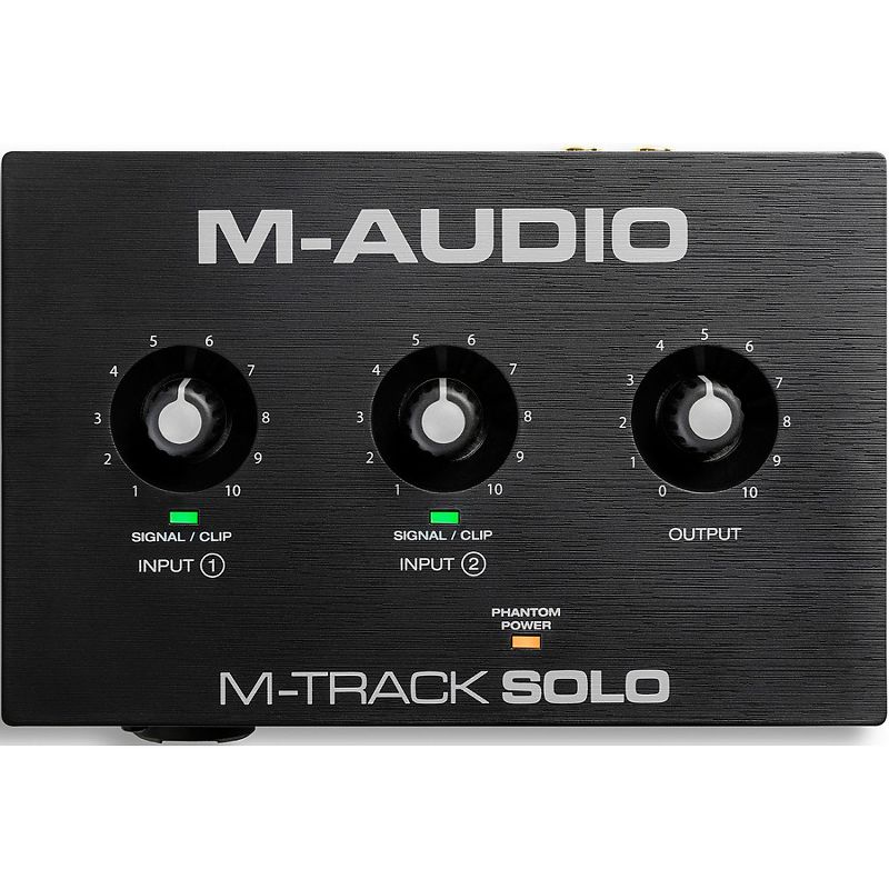 M-Audio M-Track Solo 2-Channel USB Audio Interface, 1 of 5