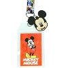 Disney Mickey Mouse Fun Starts Here Lanyard with ID Badge Holder and Charm - 2 of 4