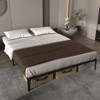Platform Bed Frame, Heavy Duty Metal Bed Frame, 600 Lbs Capacity, Modern Non Slip Mattress Foundation with Metal Slats Support, No Box Spring Needed - 2 of 4