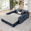 142" Cloud Chenille Modular U-Shaped Sectional Sofa with Deep Seat Chaise, No Assembly Required - 2 of 4