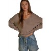 Women's Kya V-Neck Sweater - By Together - 3 of 4