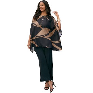 Roaman's Georgette Duster - 1 of 3