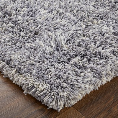 Gray Tufted Handmade Reversible Synthetic Area Rug