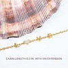 Benevolence LA 14K Gold Dipped Love Bracelet with Pave Stones - 2 of 4