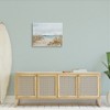 Stupell Industries Sandy Beach Walkway Distant Sailboats Floating Sea Canvas Wall Art - 2 of 4