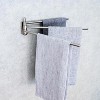 Better Houseware Stainless Steel 3-Arm Towel Bar in Silver - 4 of 4