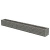 vidaXL Gabion Raised Bed Silver Galvanized steel Large Durable - 2 of 4
