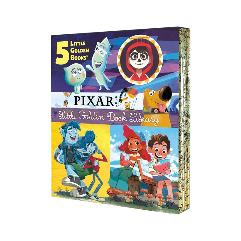 Pixar Little Golden Book Library (Disney/Pixar) - by  Various (Mixed Media Product), 1 of 2