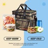 WARMOUNTS 52qt Insulated Cooler Bag 75 Cans Soft Cooler with 2 Compartment - 3 of 4