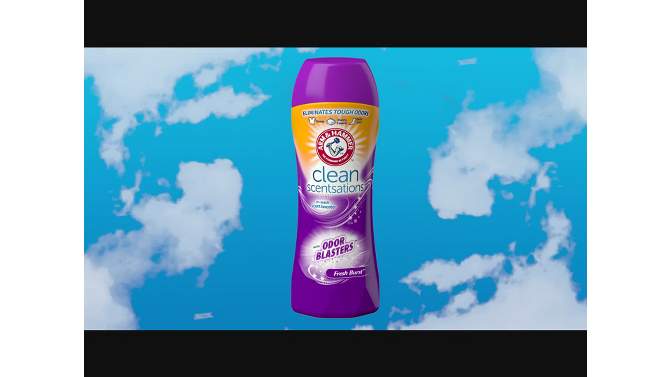 Arm &#38; Hammer Clean Scentsations In-Wash Scent Booster w/ Odor Blaster - 37.8oz, 2 of 17, play video