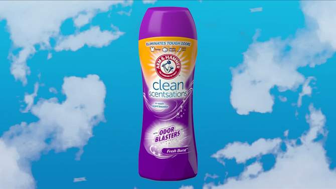 Arm &#38; Hammer Clean Scentsations In-Wash Scent Booster w/ Odor Blaster - 37.8oz, 2 of 17, play video
