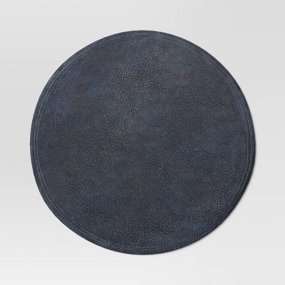 Faux Leather Decorative Charger - Threshold™