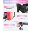 ZACHVO 220 lbs. Yoga Mat Storage Racks Gym Sports Equipment Storage organizer With Black Finish - 2 of 4