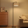 SUGIFT Adjustable Floor Lamp for Living Room Bedroom Office, 3 Color Temperatures, Modern Standing Lamp with Remote & Foot Switch - 2 of 4