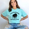 Simply Sage Market Women's Vintage Yellowstone National Park Short Sleeve Garment Dyed Tee - 2 of 2