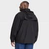 Men's Elevated Rain Coat - Goodfellow & Co™ Black - 2 of 3