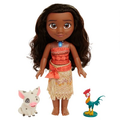 disney princess moana singing doll includes animal friends pua and heihei